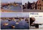 PIRIAC Et Son Port  -  4 Vues  Station Balnéaire - Sur La Place, Quelques Vieilles Maisons D XVIIè S.  - N° MX 9147 - Piriac Sur Mer