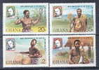 GHANA 0657/60 Sir Rowland Hill - Danses Traditionnelles - Rowland Hill