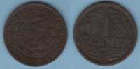 PIECE 1 CENT 1916 - NEDERLAND - WILHELMINA - 1 Cent