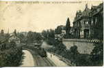 92 - CPA Fontenay-aux-Roses - La Gare, Vue Prise Du Pont Du Chemin De Fer  (passage D'un Train) - Fontenay Aux Roses