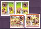 Guinea Nr 729/732 ** Non-dentelee, Ongetand, Michel = ?? € (XX12507) - Elephants