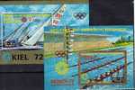 Olympisches Segeln / Rudern Guinea Äquatorial Block 15 Plus 16 O 2€ - Rowing