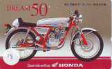 MOTOR HONDA Op Telefoonkaart Japan (18) - Motorbikes