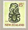 NZ Mi.Nr.481/ Tiki Amulett 1918, Senkrechter Farbstrich Von Oben Links ** - Unused Stamps