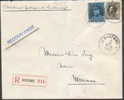 1.75fr. Képi + 70c Obl. WAREMME S/lettre Recom. 1936 - 1931-1934 Chepi