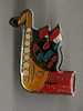 Pin's Coca-Cola,Saxophone,Music System,note De Musique,jazz,boisson Gazeuse - Coca-Cola