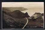 1938 Real Photo Postcard Valley Of Rocks Lynton Devon - Ref 425 - Lynmouth & Lynton