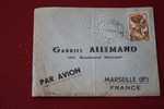 1953 AFRIQUE EQUATORIALE  FRANCAISE OYEM   EX COLONIE FRANCAISE P/ G.ALLEMAND BD MICHELET à MARSEILLE 13008 - Autres & Non Classés