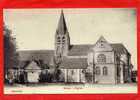 ENNERY 1915 L EGLISE CARTE EN BON ETAT - Ennery