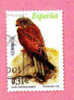 Timbre Oblitéré Used Stamp Sêlo Carimbado Fauna Cernicalo-Comun 0,31EUR ESPAGNE SPAIN ESPANHA Année 2008 - Errors & Oddities