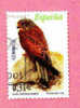 Timbre Oblitéré Used Stamp Sêlo Carimbado Fauna Cernicalo-Comun 0,31EUR ESPAGNE SPAIN ESPANHA Année 2008 - Plaatfouten & Curiosa