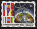 N197.- C U B A.-( 1974 ).- " INAUGURACION ESTACION TERRENA INTERSPUTNIK  " - EDIFIL #: 2185.- MNH - Ongebruikt