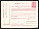 1937 BULETIN D´EXPEDITION MANDATE POSTALE ,IMPRINTED POSTAGE 5 LEI KING MIHAI - Paquetes Postales