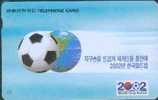 # KOREA MO9510129 2002 World Cup Korea - No3 Football 3000 Autelca 10.95  -sport,football-  Tres Bon Etat - Korea (Zuid)
