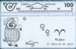 # AUSTRIA 111 Kumpf Widder Zodiac 100 Landis&gyr 03.95 Tres Bon Etat -zodiac,zodiaque- - Oostenrijk