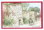 86 MIREBEAU - Remparts  - Illustration Yves Ducourtioux - Mirebeau