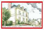 86 SCORBE-CLAIRVAUX - Mairie  - Illustration Yves Ducourtioux - Scorbe Clairvaux