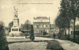 AULNOYE .... L ECOLE DES FILLES ET LE MONUMENT - Aulnoye