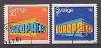 Schweden  634/35 , O  (S 24)* - Used Stamps