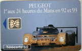 # France 373 F399 PEUGEOT 905 3 50u Sc5 07.93  -voiture,car-  Tres Bon Etat - 1993