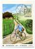 CARTE MAXIMUM JOURNEE DU TIMBRE 1972 FACTEUR RURAL A BICYCLETTE VELO - Wielrennen