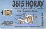 # France 381 F389 3615 HORAV 50u Sc5 08.93 Tres Bon Etat - 1993