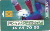 # France 402 F420 LOTO SPORTIF 120u Gem 09.93 -football,sport- Tres Bon Etat - 1993