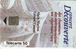 # France 417B F447B CONCERT DECOUVERTE 50u So5 10.93 Tres Bon Etat - 1993