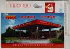 China 2004 Petrochina Petroleum Industry Advertising Pre-stamped Card Gas Station - Oil