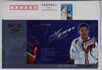 World Diving Champion,China 2001 Meke Sport Shoes Advertising Pre-stamped Card - Plongée