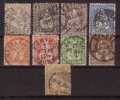 3317) Schweiz Mi.Nr. 20-28 Sauber Gestempelt - Used Stamps