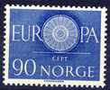 ##Norway. 1960. EUROPE/CEPT. Michel 449. MNH (**) - Unused Stamps