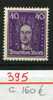Leibniz   ++   Michel  395**    Postfrich ++ Cote 160 Euros - Unused Stamps