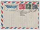 India Aerogramme Sent To Denmark 1972 - Airmail