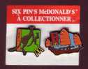 Lot 2 Pin's McDonald's, Australie, Sydney, Kangourou, Chine, Jonque, Arthus Bertrand - McDonald's