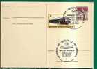 GERMANY - VF1971 Uprated  POSTAL STATIONERY - TRAIN Stamp And LUFHTANSA CANCELLATION Luftpost Ab Berlin In Alle Welt - Other & Unclassified