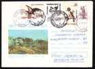 Birds 2 Stamp On Cover Sent To Moldova 1993. - Briefe U. Dokumente