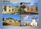 CPSM. PESSAC. 4 VUES. DATEE 1998. - Pessac