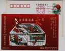 Keep Your Family Away From Fire Disaster,China 2000 Nanyang 119 Fire Service Day Advertising Pre-stamped Card - Ongevallen & Veiligheid Op De Weg