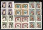 BULGARIA / BULGARIE - 1967 - Chats - Bl De 4** - Unused Stamps