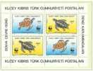 TURKISH CYPRUS 1992 MICHEL NO: Bl.11  MNH - Turtles