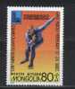 MONGOLIE   N° 1050  * *     Jo 1980     Patinage De Vitesse - Patinage Artistique