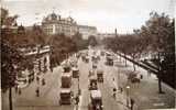 ENGLAND / LONDON  -  THE THAMES  EMBANKMENT And HOTEL CECIL  1928. - River Thames