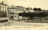 17 .  JONZAC  . PLACE DE L'EGLISE . COMMERCE LES NOUVELLES- GALERIES - Jonzac