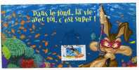 1ER JOUR LOONEY TUNES FETE DU TIMBRE  CANARD - Eenden