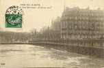 75  PARIS LE PONT SAINT LOUIS  CRUE  DE LA SEINE  LE 28 JANVIER 1910  C1883 - Inondations De 1910