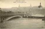 75  PARIS LE PONT DES SAINTS PERES   CRUE  DE LA SEINE - Inondations De 1910