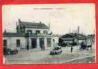 PERSAN BEAUMONT 1920 LA GARE CHEMIN DE FERCARTE EN BON ETAT - Persan