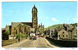 PEEBLES From The TWEED BRIDGE - Animated - Peeblesshire - The BORDERS - Scotland - Peeblesshire