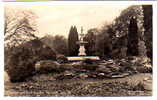 HAWICK Fountain & Rock Gdn. - Real Photo PCd - Roxburghshire - The BORDERS - Scotland - Roxburghshire